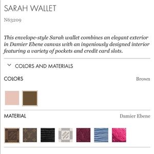 VL Sarah wallet